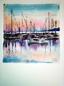 marine acuerello paesaggi mare watercolors marine stella ehinar (6) 
